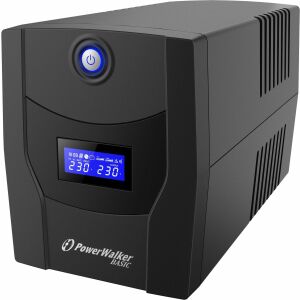 PowerWalker Basic 2200VA Line Interactive UPS z wyświetlaczem LCD - Power Walker Zasilanie bezprzerwowe