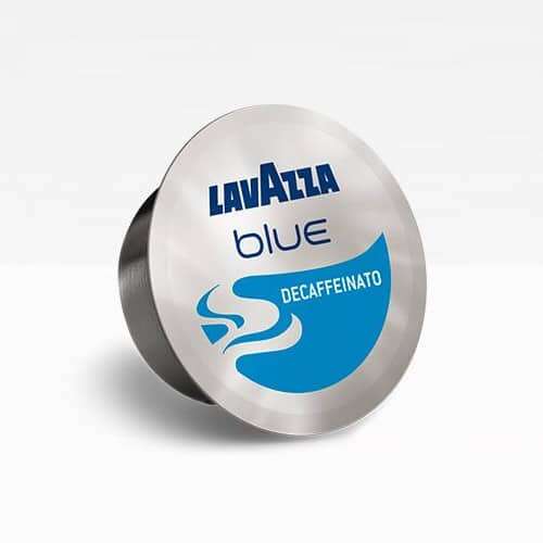 Lavazza Blue Espresso Decaffeinato kávékapszula, 100% Arabica, koffeinmentes