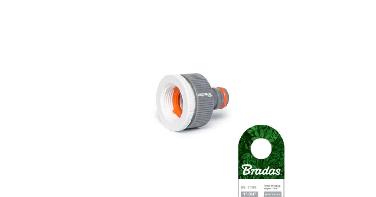 Innesto sinistro per sistema binario a incasso bianco - Radius