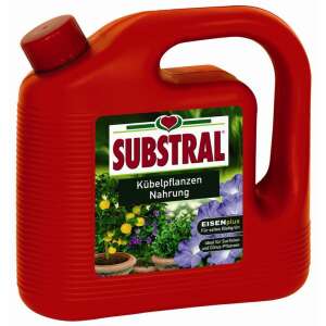 Substral Flüssigdünger für Kübelpflanzen, 2L, mit Eisen Plus Formel - Pflanzenanbau