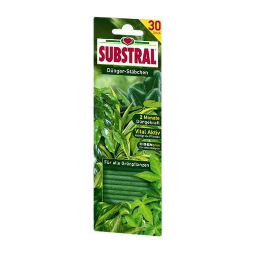 Substral zöld növényekhez való tápanyag rudacskák, 30 db