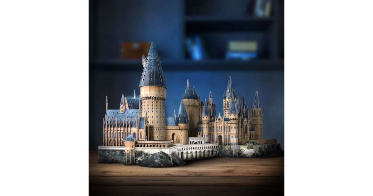 CubicFun 3D Puzzle - Harry Potter Roxfort Kastély 197db ...