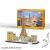 Cutie CubicFun Paris Puzzle 3D cu model asamblat și dimensiuni