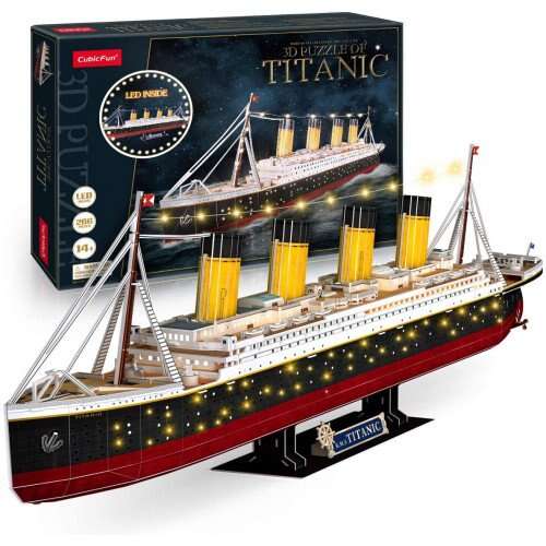 Puzzle 3D CubicFun-Titanic 266buc