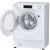 Candy CBDO485TWME-S Washer Dryer Combo, angled view with open door
