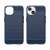 Elöl- és hátulnézet a Carbon Tok kék iPhone 14 Pro Max tokról
