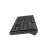 Natec Stingray Wireless Gaming Keyboard, Black, Side View