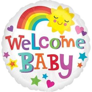 Welcome Baby Fólia lufi 45 cm 80529067 