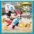 Trefl Mickey Mouse și prietenii săi 3 în 1 puzzle, cu Mickey Mouse, Minnie Mouse și Pluto care se plimbă