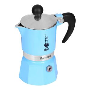 Bialetti Rainbow Világoskék Moka kávéfőző - Egy adagos - Bialetti
