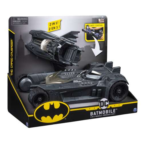 Set de joaca Batman - Batmobile si Batboat 30cm 2in1 DC #negru 32066110