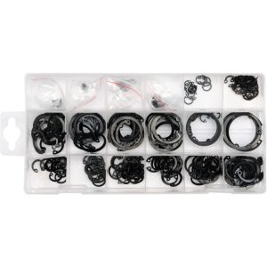 YATO 300-Piece Internal Seeger Ring Assortment in Organizer Case - Yato