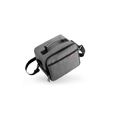 FRESHBOX antracit cooler bag with 3 food containers