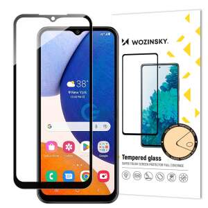 Wozinsky Full Glue edzett üveg Samsung Galaxy A14 5G-hez fekete kerettel - Wozinsky