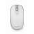 Gembird MUSW-4B-05 white wireless optical mouse, front view