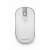 Gembird MUSW-4B-05 white wireless optical mouse, front view