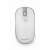 Gembird MUSW-4B-05 white wireless optical mouse, front view