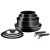 Комплект съдове за готвене Tefal Ingenio Easy Cook & Clean от 10 части със свалящи се дръжки