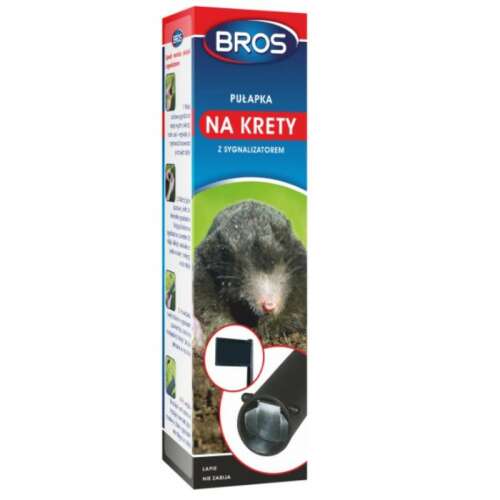 Bros mole trap with signalizer packaging