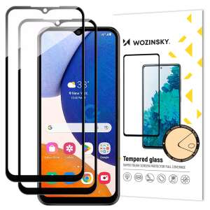 Wozinsky Full Glue edzett üveg a Samsung Galaxy A14 5G-hez, 2 db-os csomag - Wozinsky