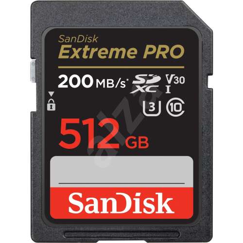 SanDisk Extreme PRO 512GB SDXC UHS-I memóriakártya