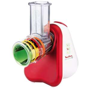 Moulinex DJ756G elektrický strúhač alebo špirálovač Červená, Biela (DJ756G)