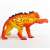 Schleich Eldrador Lava Tiger figure, side view