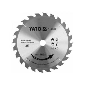 Disc de ferăstrău pentru lemn YATO YT-60782 305mm 24T - Accesorii pentru unelte