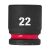 Milwaukee 22mm Socket for Impact Drivers