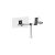 Durable 508823 21"-27" LCD TV/Monitor asztali tartó táblagép tartóval - Ezüst 71845580