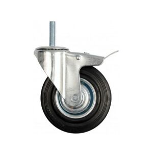 VOREL Ipari kerék forgóvillás fékkel 75 mm 40 kg