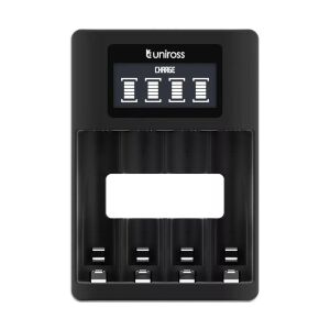 Ładowarka do akumulatorów Uniross LCD AA/AAA z procesorem - Ładowarka