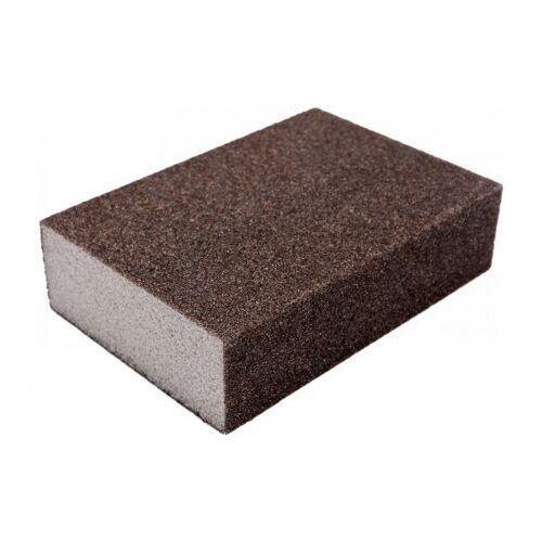 VOREL P60 Csiszolószivacs, 4 oldalas csiszolókocka faipari és befejező munkákhoz