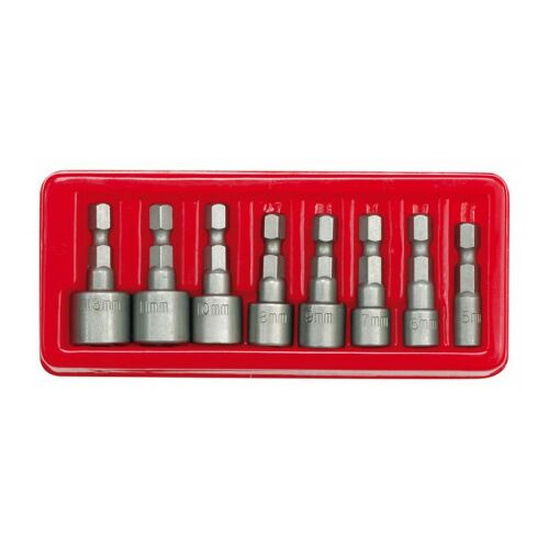 VOREL 8-teiliges Steckschlüssel-Einsatz-Set, 5-12 mm