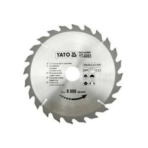 YATO Fűrésztárcsa Fa - 200x30x2.2mm - 24T