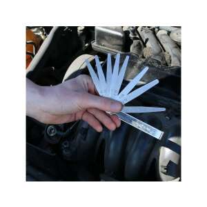 YATO Feeler Gauge in Use: Measuring Engine Clearance - Yato