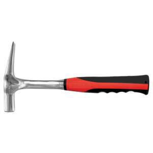 YATO 600g forged mason hammer with red and black rubber handle - Yato