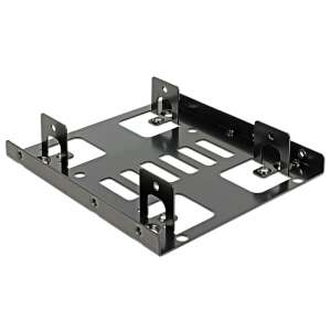 Delock 3.5" to 2 x 2.5" HDD Mounting Bracket - Delock USB Adapter