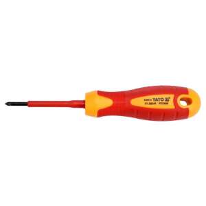 YATO PZ0 x 60 mm Insulated Screwdriver for up to 1000V - Yato