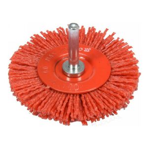 YATO 75mm Perie rotativă cu peri din plastic pentru burghiu, instrument de pregătire a suprafeței - Accesorii pentru unelte