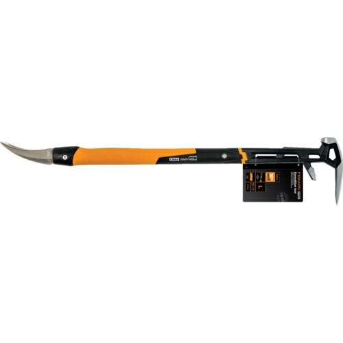Fiskars IsoCore demolition hammer, L size, with orange and black handle