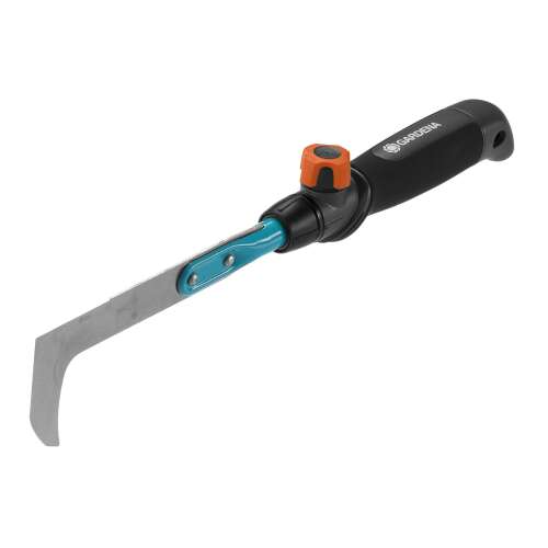Gardena cs fugakaparó, weed remover tool for removing moss and weeds from between paving stones, with a comfortable grip and a replaceable handle