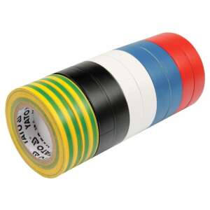 YATO Szigetelőszalag 19 x 0,13 mm x 20 m öt színű (10 db/cs)