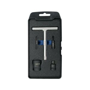 Set chei pentru bușonul de scurgere a uleiului YATO, 5 piese, 3/8 inch, în cutie - Extractoare pentru filtru de ulei