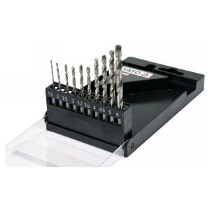 Zestaw wierteł krętych YATO HSS 6542, 1,5-6mm, do wiercenia w metalu - Wiertło