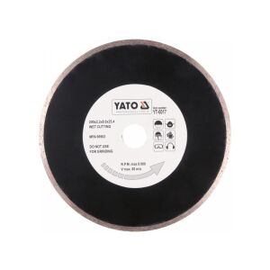 Disc diamantat YATO 200mm pentru tăiere umedă - Instrument