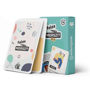 Euforia Játékok - Feles vagy Mersz?! - Kártyajáték - 3 az 1-ben