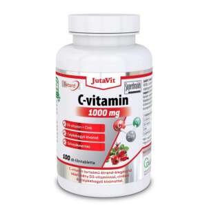 Jutavit C-vitamin 1000mg + D3-vitamin + cink 100db filmtabletta 71863393 Egészségügyi eszközök