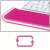 Leitz Ergo Wow Pink Reversible Wrist Rest
