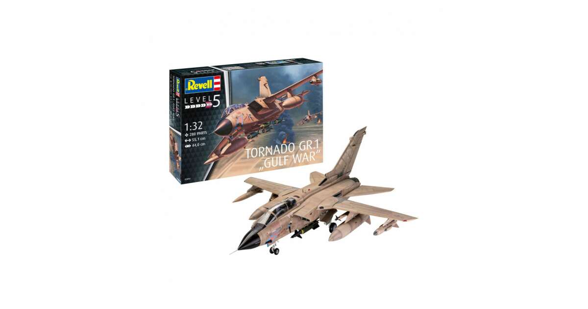 Kit Modello Panavia Tornado GR Mk. 1 RAF "Guerra Del Golfo - Foto 6